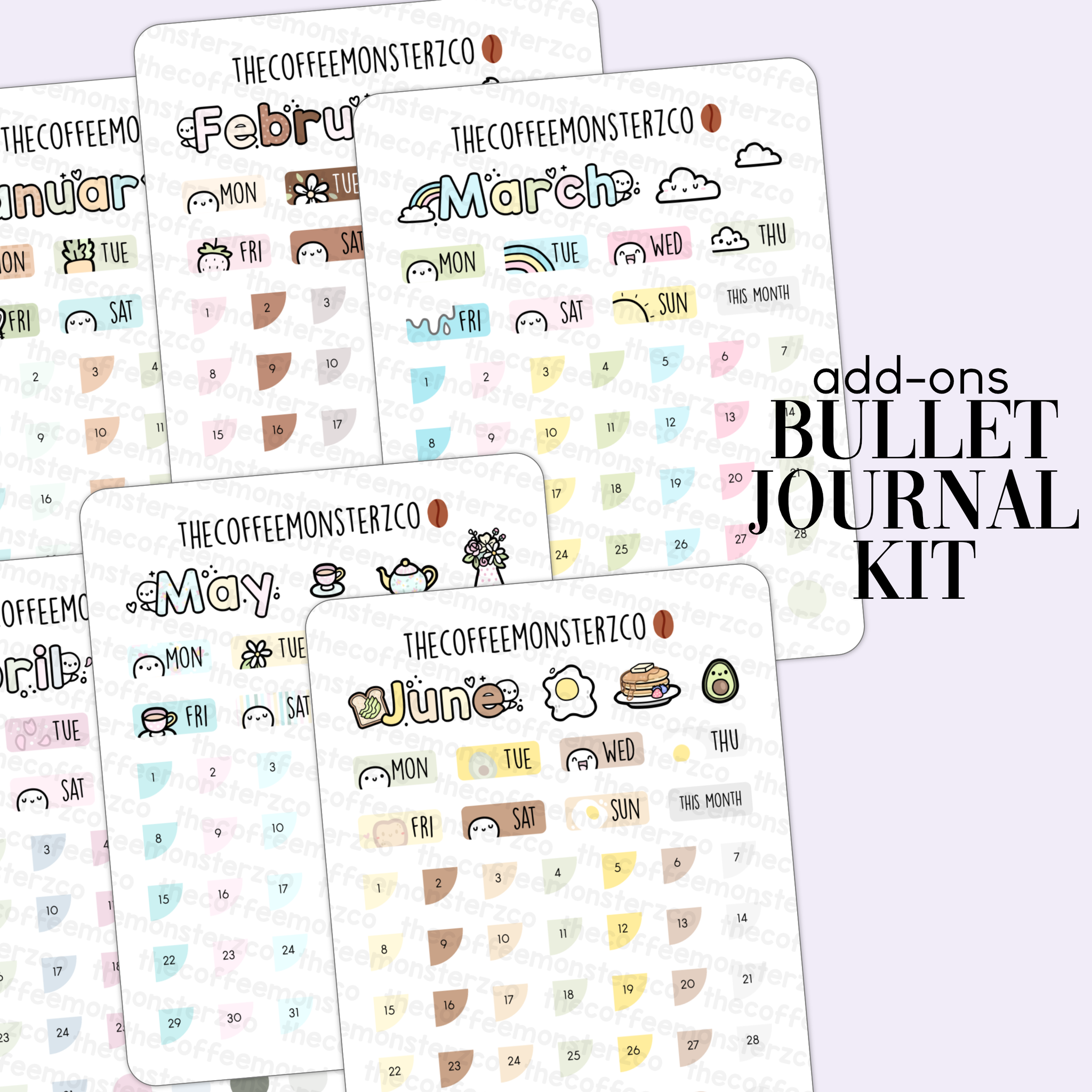 How to Make Printable Stickers for Your Bullet Journal ⋆ The