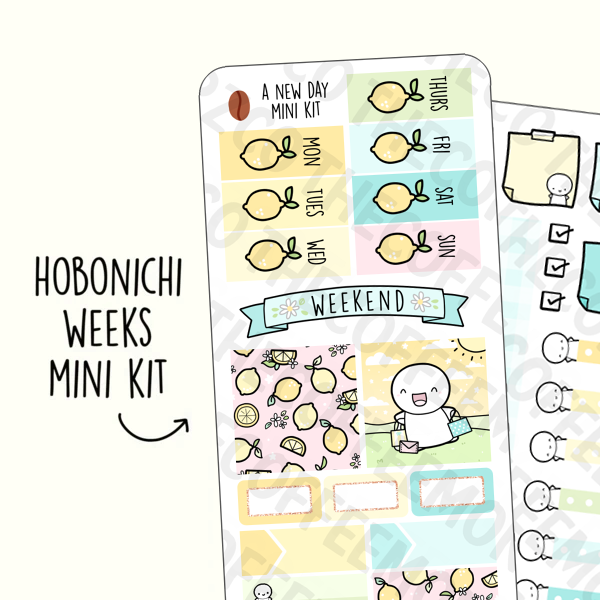 Hobonichi Weeks Sticker Kit: Nov 2021 – The Planner Society