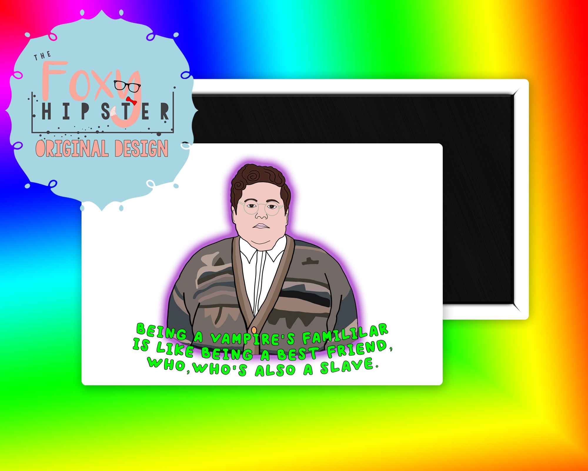 Guillermo What We Do in the Shadows Fridge Magnet