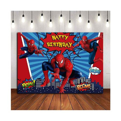 Homemade Spiderman Birthday Party Theme | Charmerry