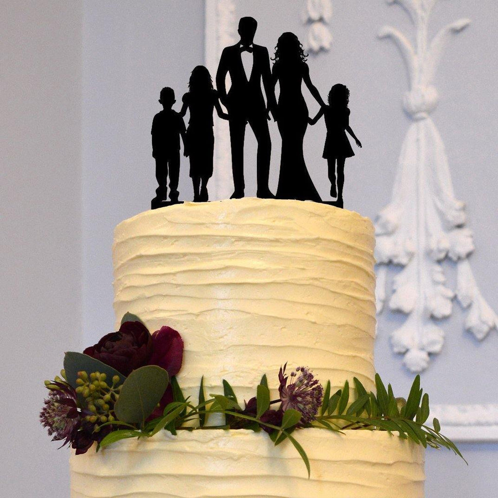 Engagement Wedding  Cake  Topper  Children Son Daughter  