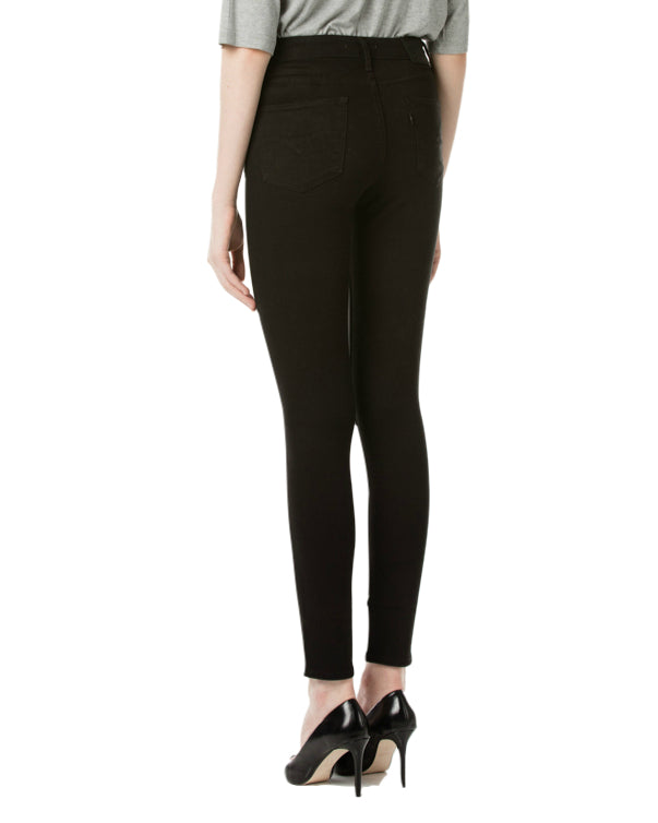 levi's 721 high rise skinny jeans black sheep