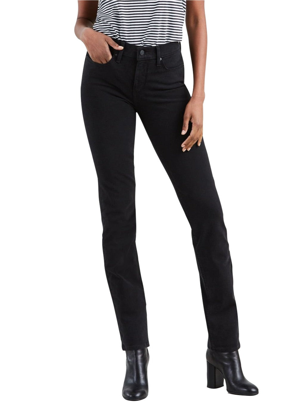 Levi's - 312 Shaping Slim - New Ultra Black 4-Way Stretch – 88 Jeans