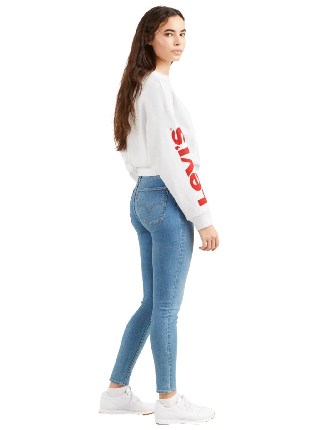 levi's women's mile high super skinny jeans