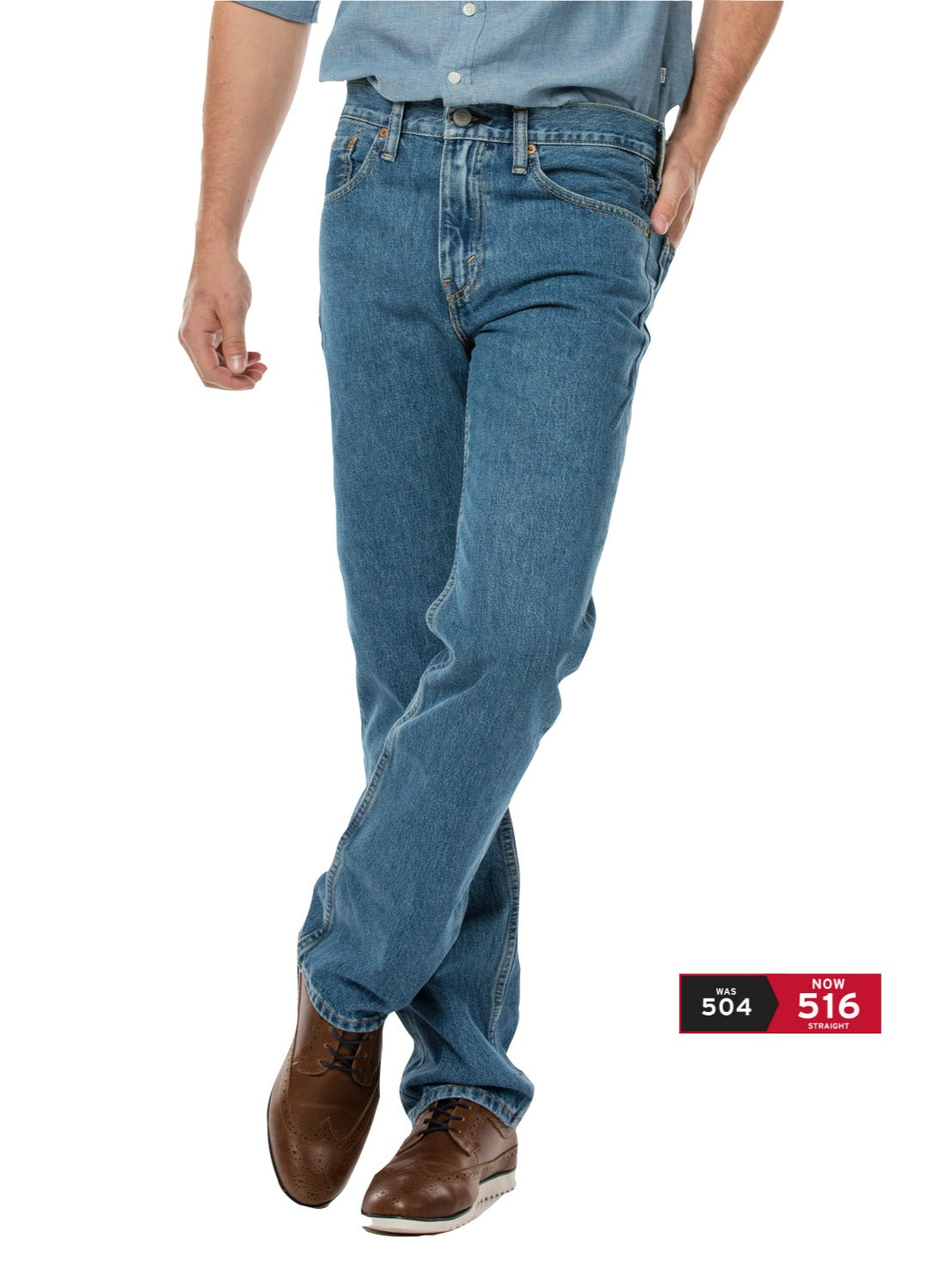 Levi's - 516 Straight Fit Jeans - Stonewash – 88 Jeans