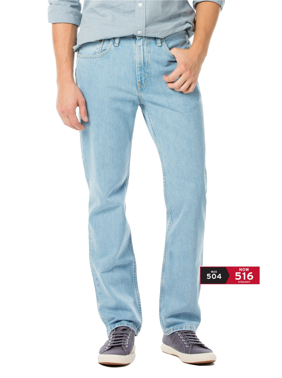 Levi's - 516 Straight Fit Jeans - Superwash – 88 Jeans