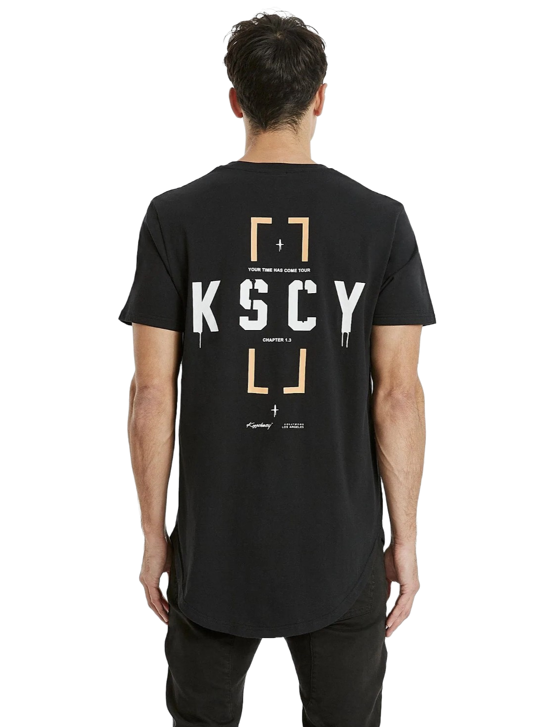 KSCY Basic Tees  Essential Dual Curved Hem T-Shirt in Khaki – Kiss Chacey