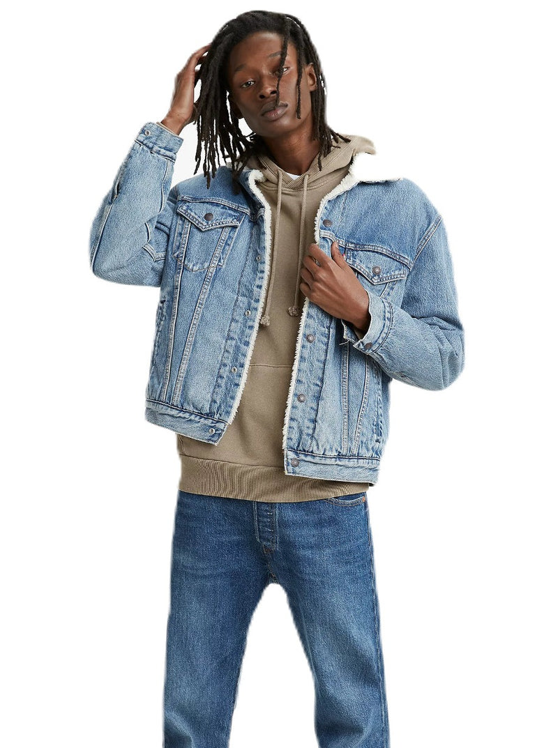 Levi's - Vintage Fit Sherpa Trucker Jacket - V Lite – 88 Jeans