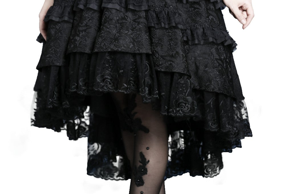 gothic noble cocktail dress no petticoat included - DW039 – Gothlolibeauty