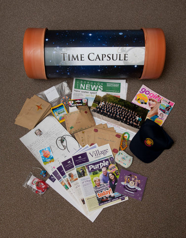 Time capsule contents of Stoke Park Primary - Time Capsules UK
