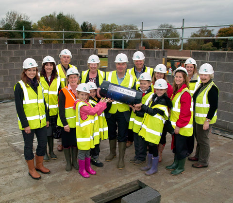 Time Capsule burial at Doddinghurst Surgery - Time Capsules UK