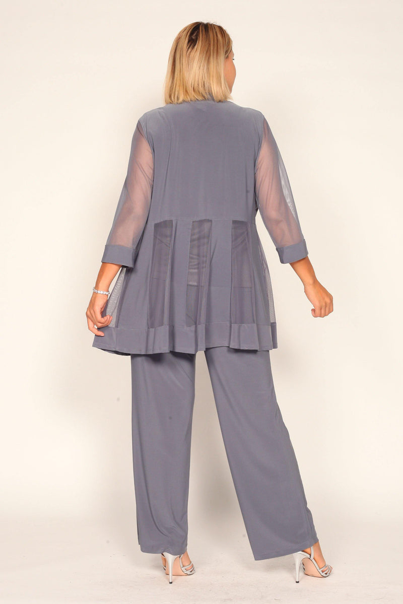 Navy R&M Richards 1993 Mother Of The Bride Pant Suit Clearance for $39.99,  – The Dress Outlet