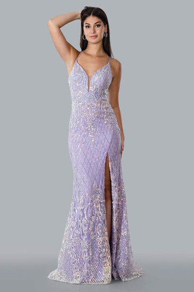 Stella Couture 23156 Sparkling Long Evening Gown | The Dress Outlet