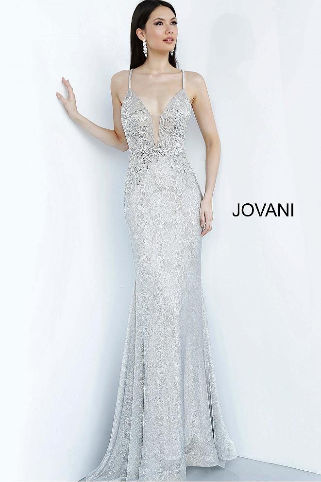 Jovani 03167 Lace Long Prom Dress | The Dress Outlet