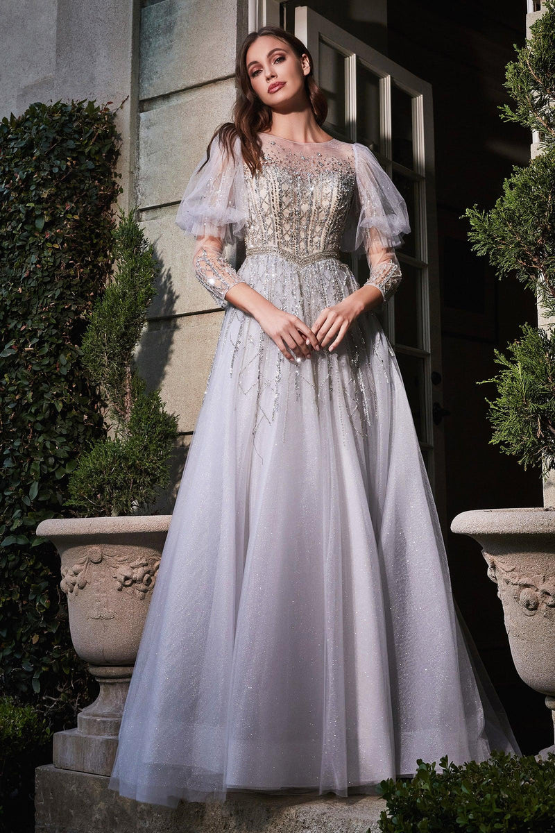 Silver plus size wedding dress | Plus size gala dress, Plus size occasion  dresses, Plus size formal dresses