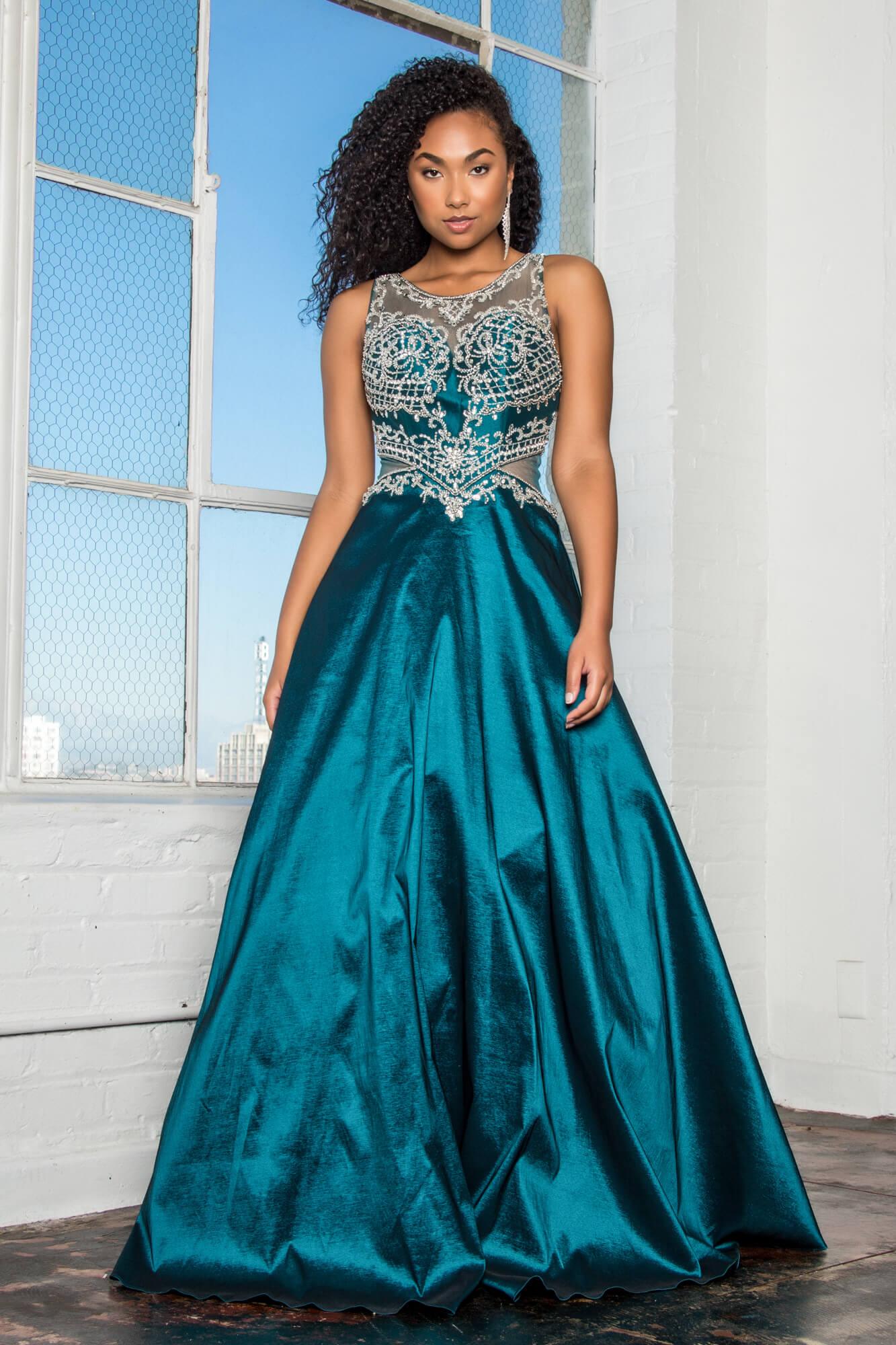 Sleeveless Long Prom Dress Formal Sale | Dress Outlet – The Dress Outlet