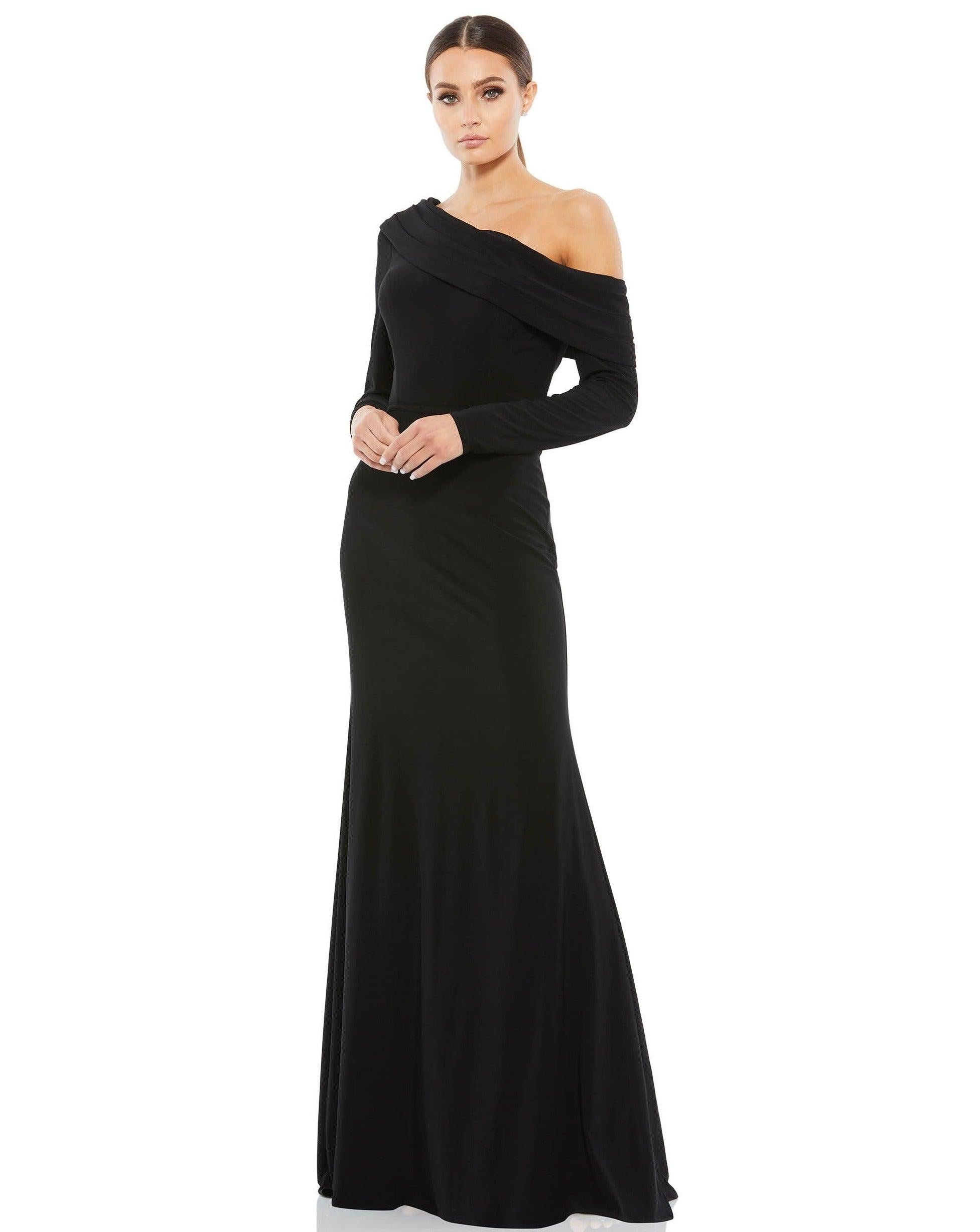 Mac Duggal 26595 Long Formal Fitted Evening Dress | The Dress Outlet