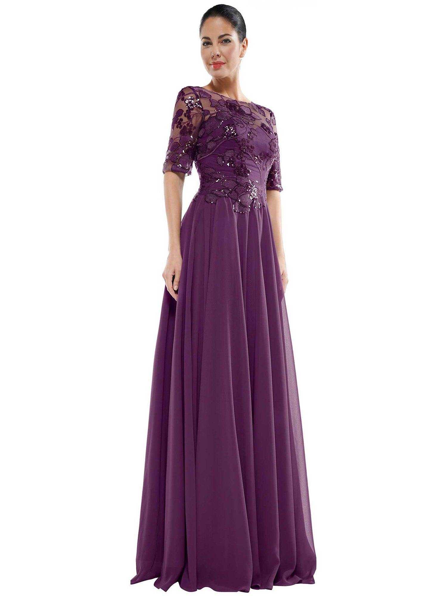 Marsoni Long Formal Mother of the Bride Dress 286 | The Dress Outlet