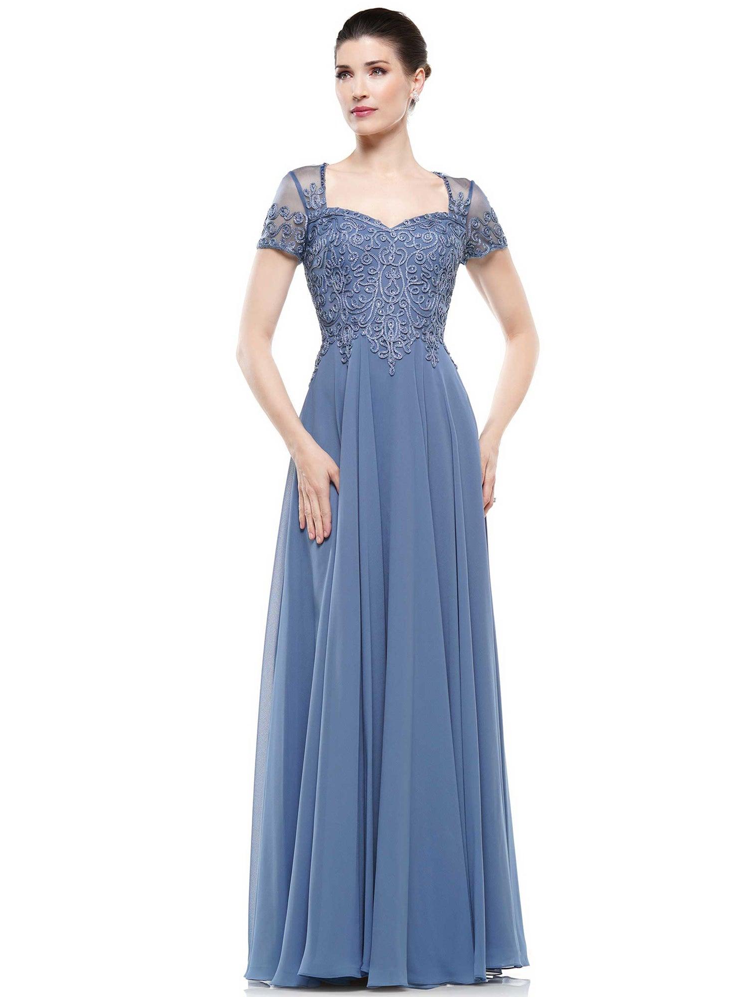 Marsoni Long Mother of the Bride Chiffon Dress 271 | The Dress Outlet