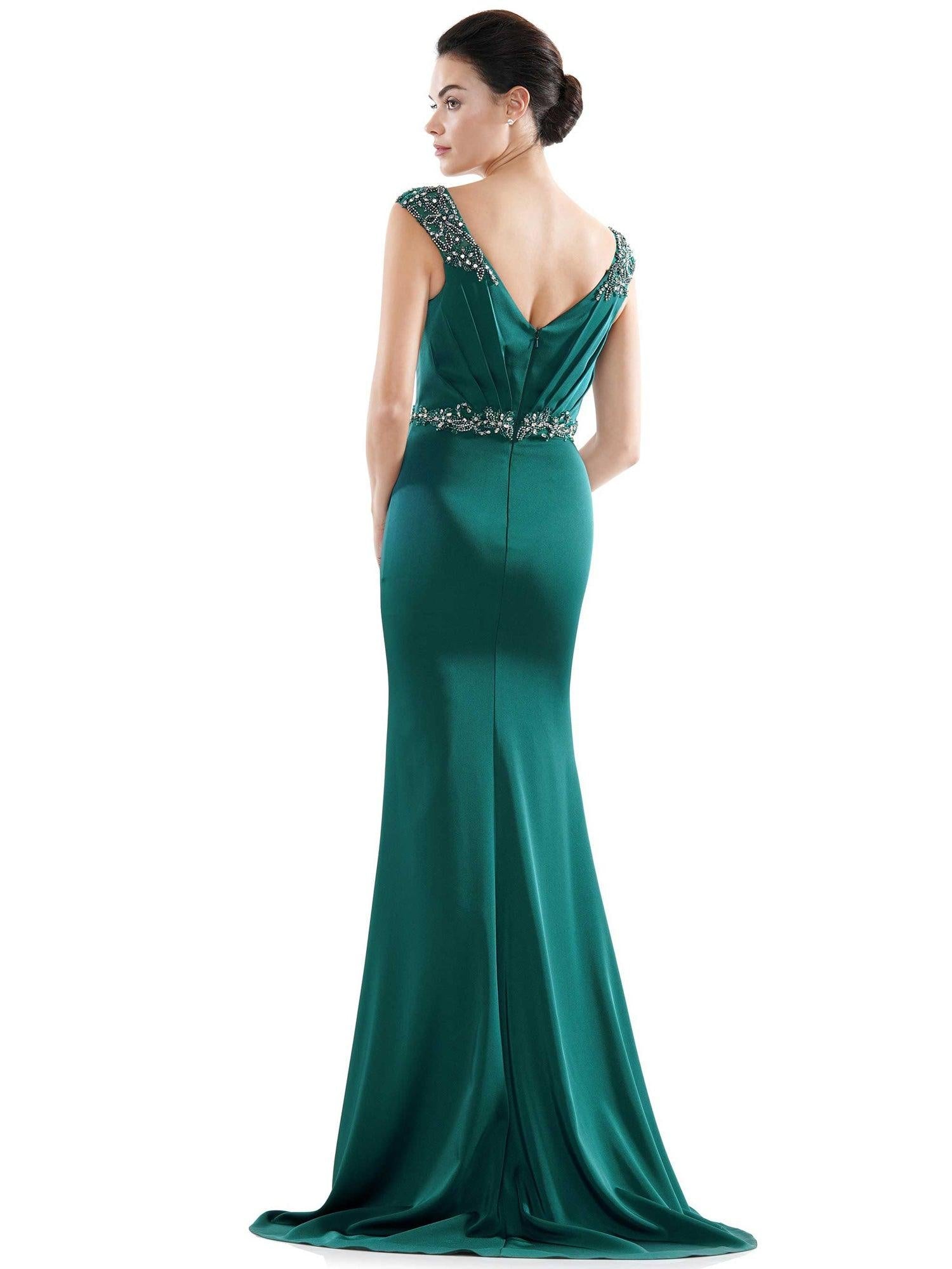 Marsoni Mother of the Bride Pleated Long Gown 1101 | The Dress Outlet