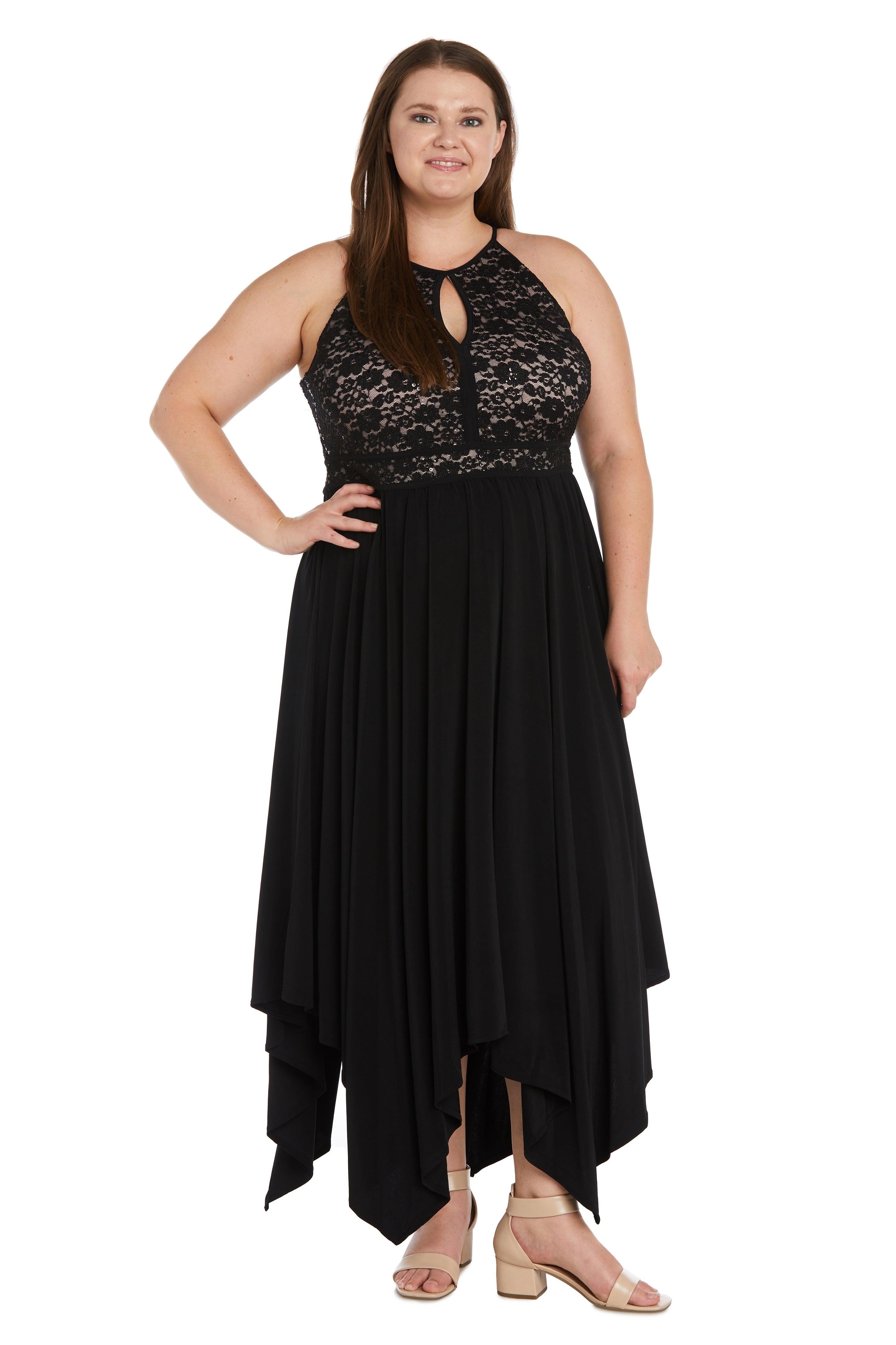 Nightway High Low Plus Size Formal Dress 21946W | The Dress Outlet