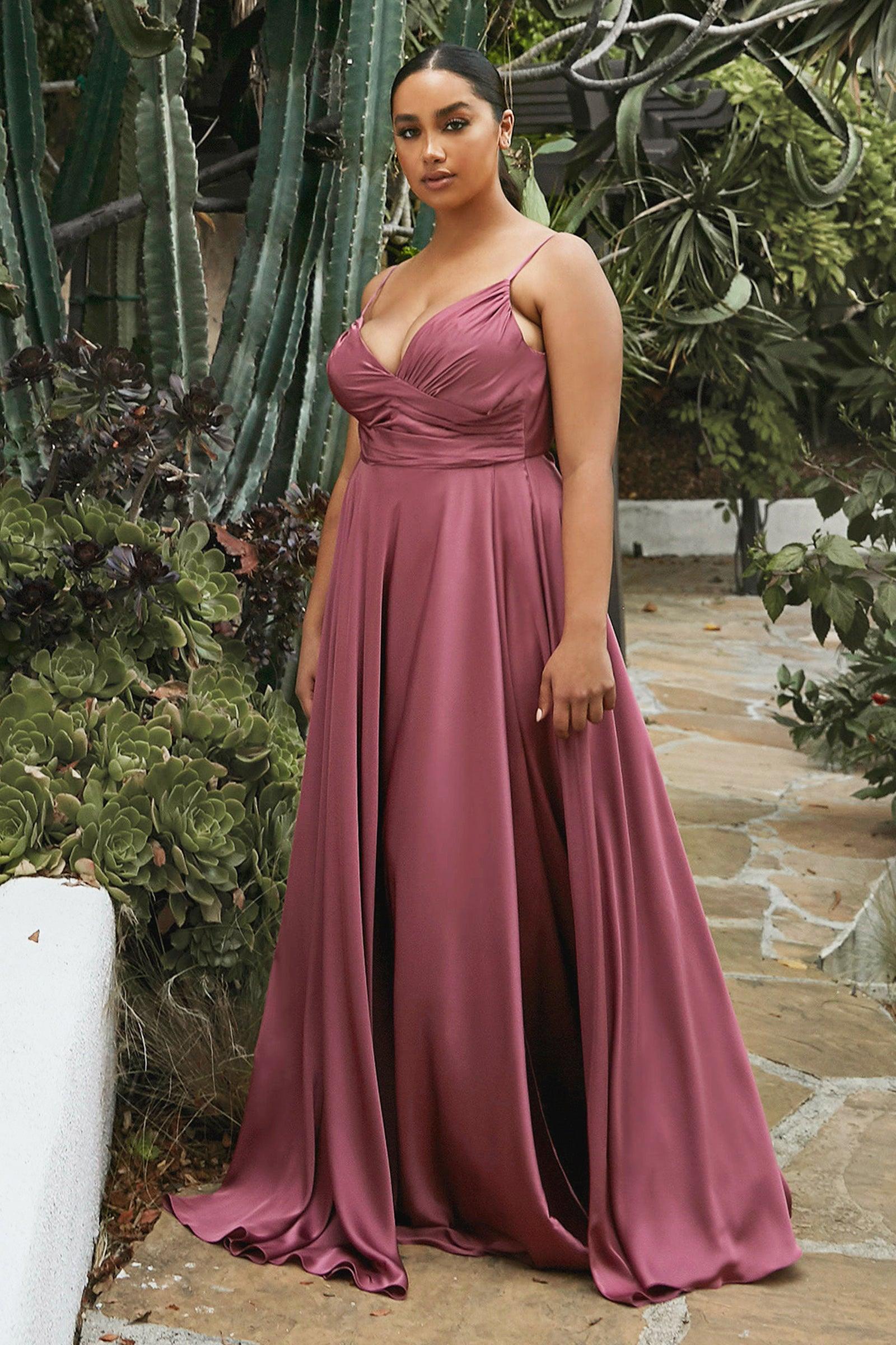 plus size prom dresses with straps