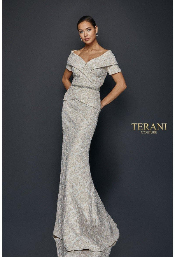 TERANI COUTUREのロングドレス 安い買い www.copycorp.com.ve