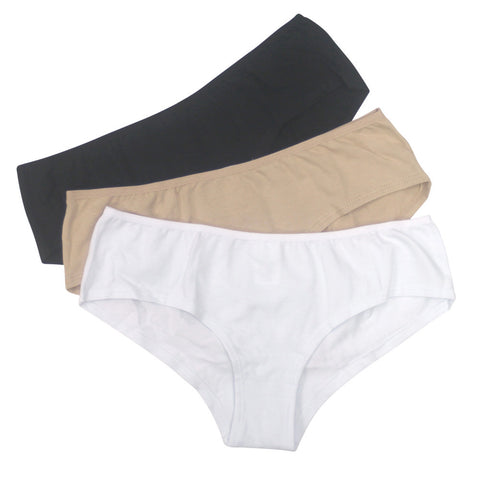 Formas Intimas 612191 Classic Comfort Knickers 3-Pack, White/Natural ...