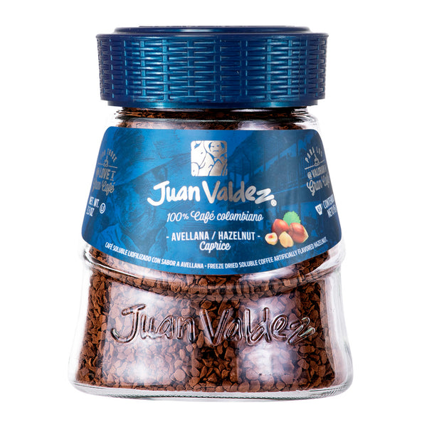Juan Valdez® Hazelnut Flavoured Freeze Dried Instant