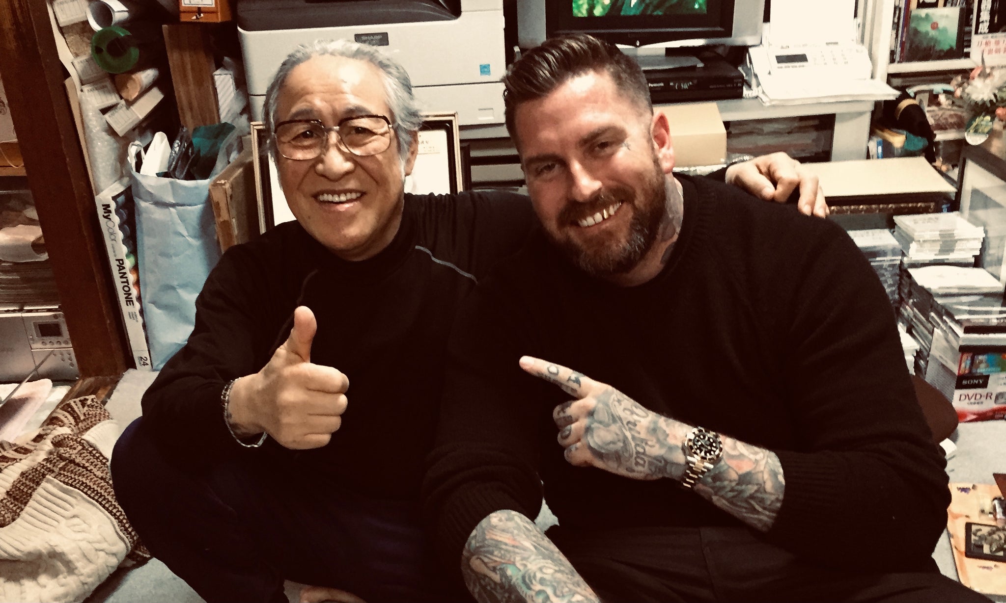 Luke Wessman with Horiyoshi 3