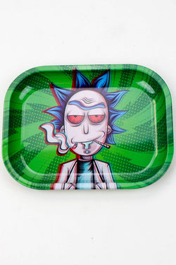 Rick And Morty Rolling Tray ⋆ Daydreams Smoke Shop