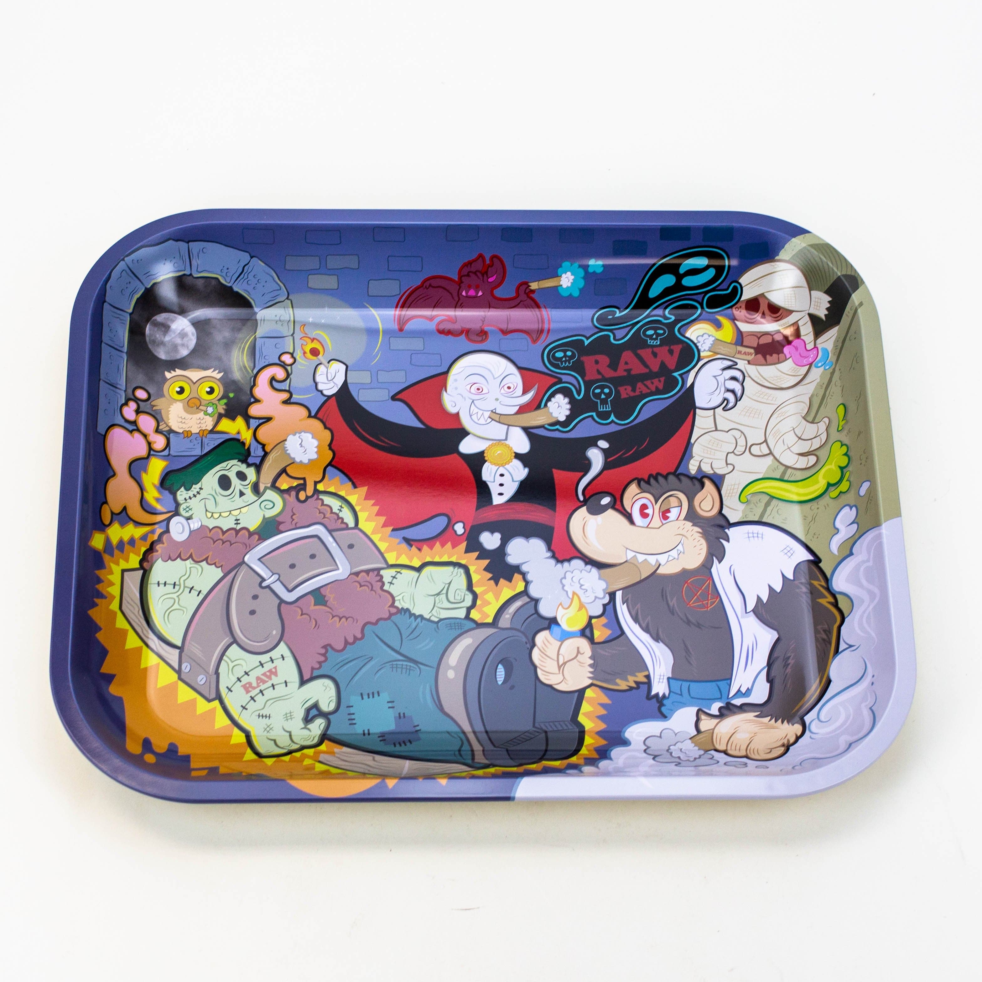 Smoke Arsenal Rolling Tray - SMALL (18cm x 14cm) - GOOD WEED - S83