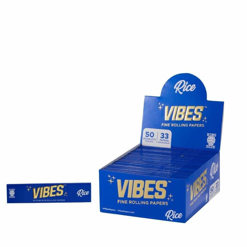 Rice King Size Rolling Papers – Mile High Glass Pipes