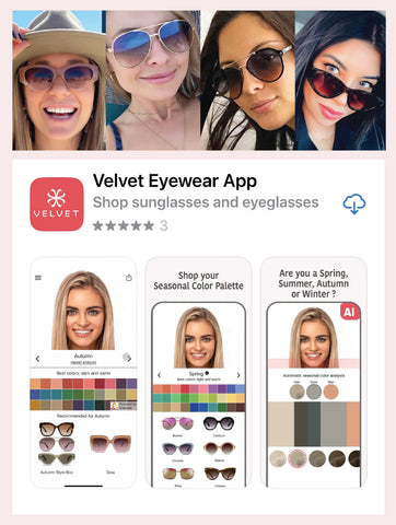 Velvet Eyewear App 