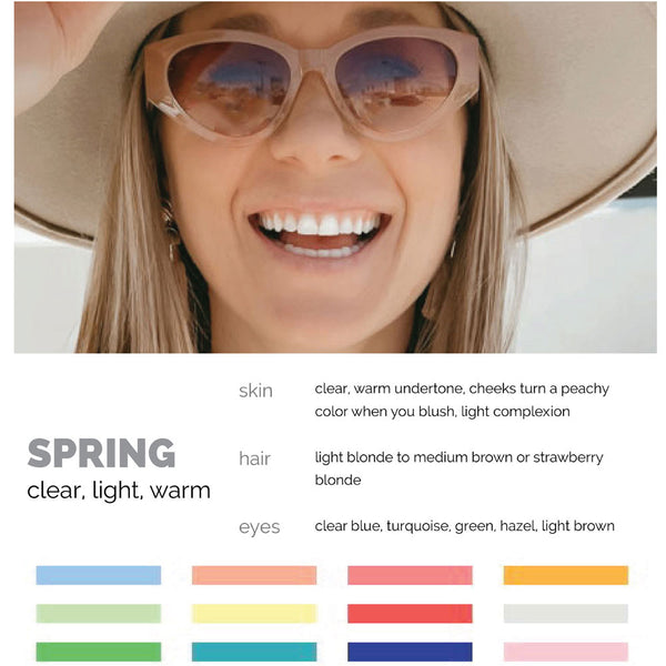 Velvet Eyewear and Spring color options