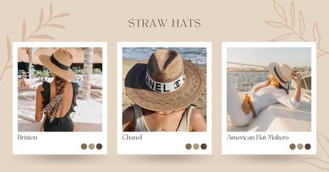 Mothers Day straw hats