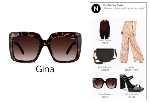 Velvet Eyewear style Gina and what to wear with Nordstrom