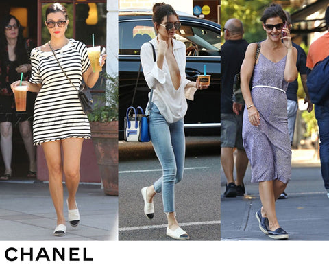Celebrities and Their Style: Chanel Espadrilles – Encore Resale.com