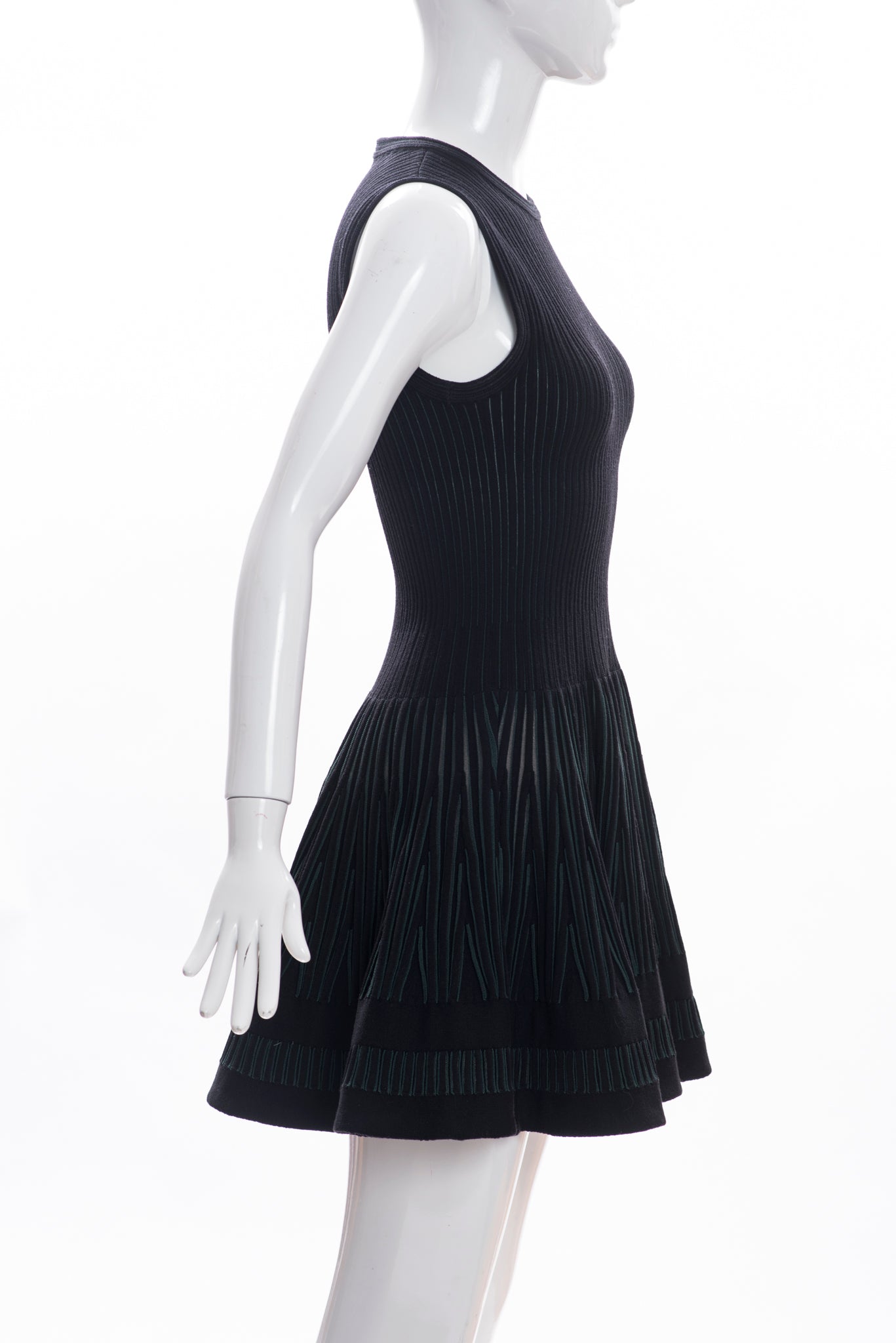 alaia black dress