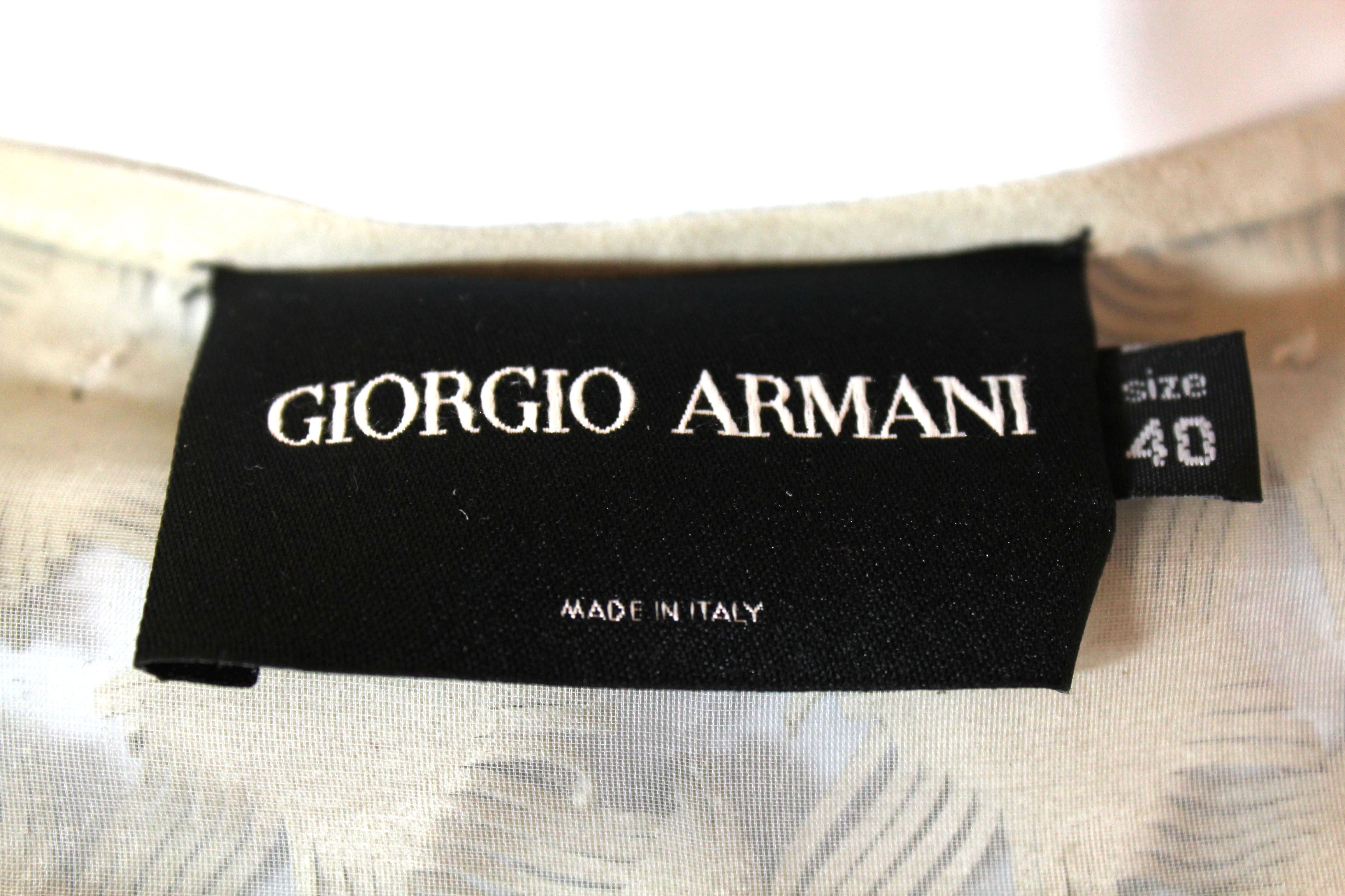 Giorgio Armani Beige Suede Fringed Cut-out Jacket (Size 40) – Encore Resale .com