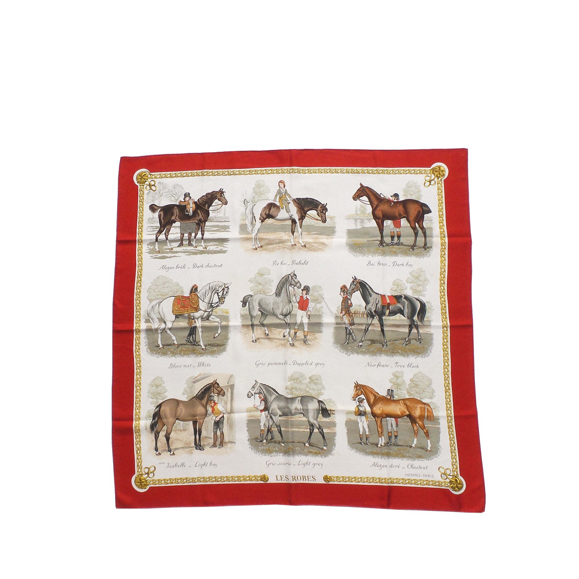 hermes horse scarf