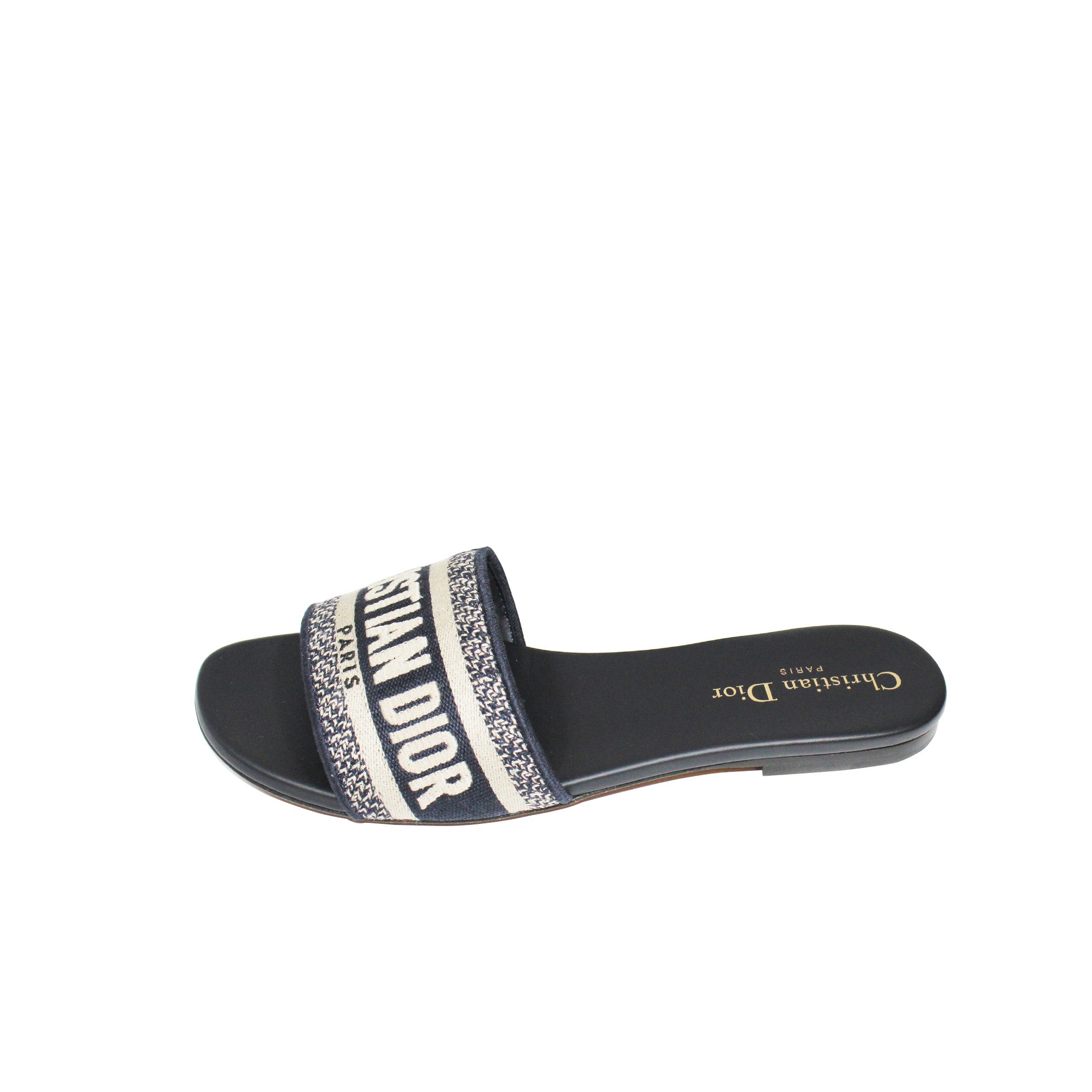 christian dior dway slides black