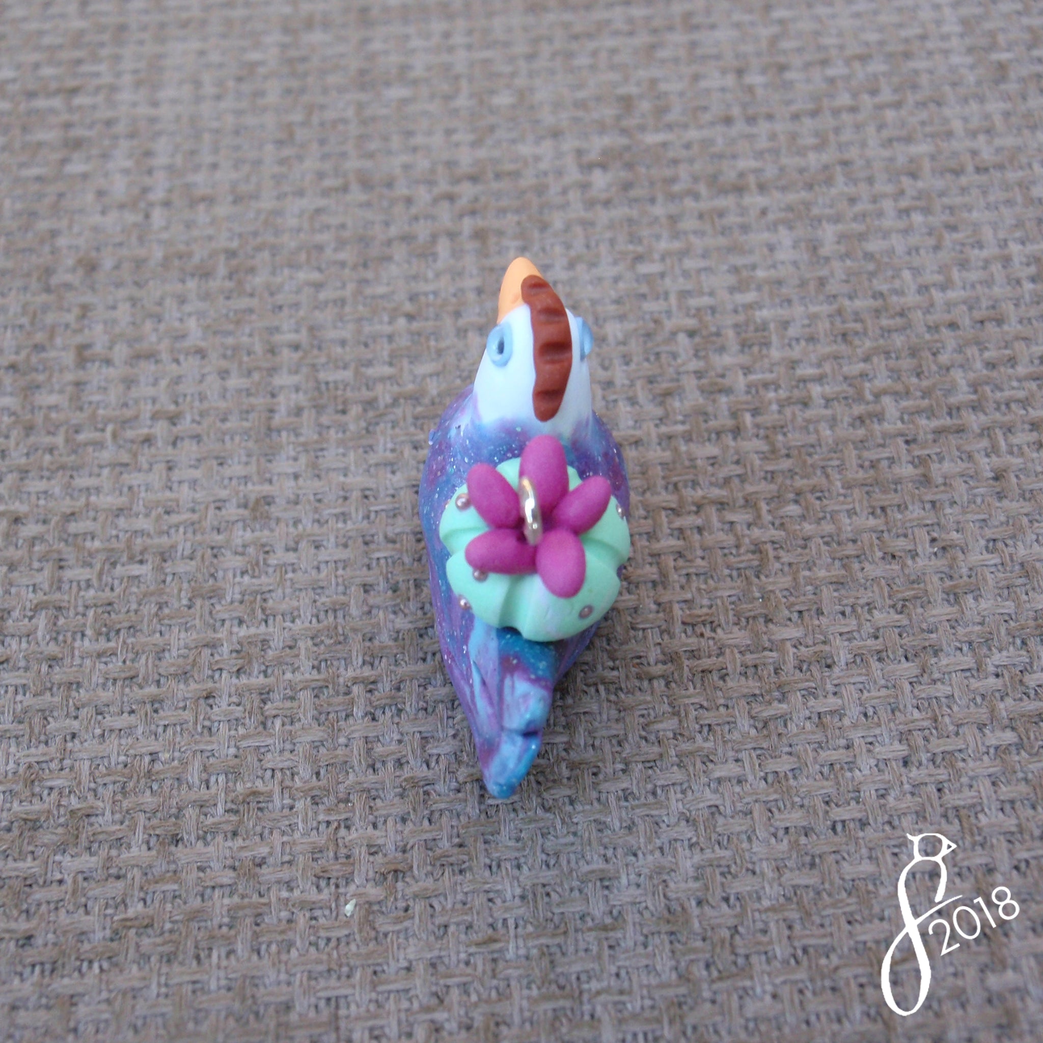  Galaxy Cactus  Hen Charm 8 Blue Birds