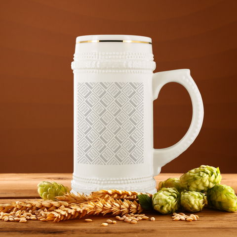 Custom Beer Stein with personalization - $ 24.99 - Sisupplies.com