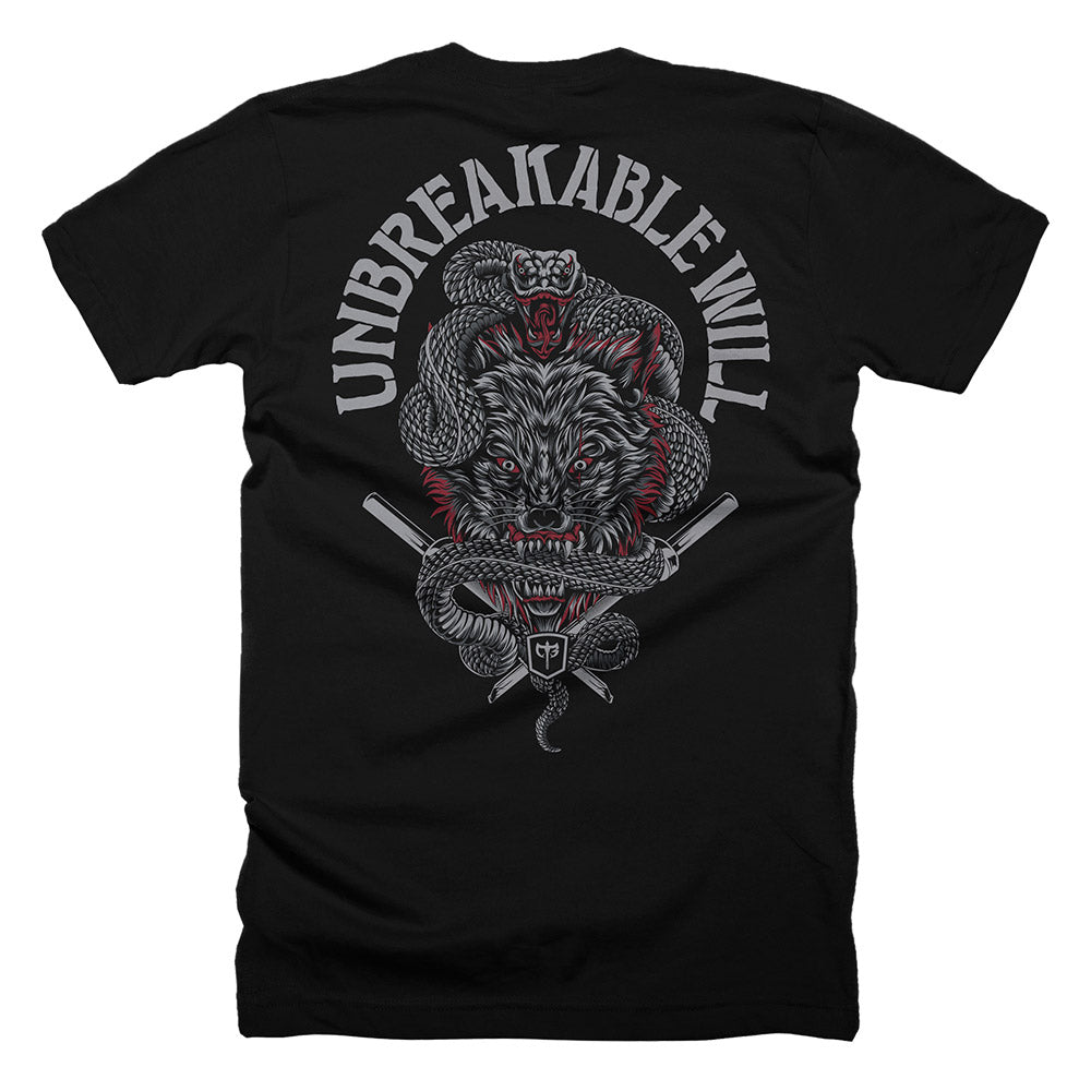 Warrior - Fear No One - on Black tank top - Conquering Barbell