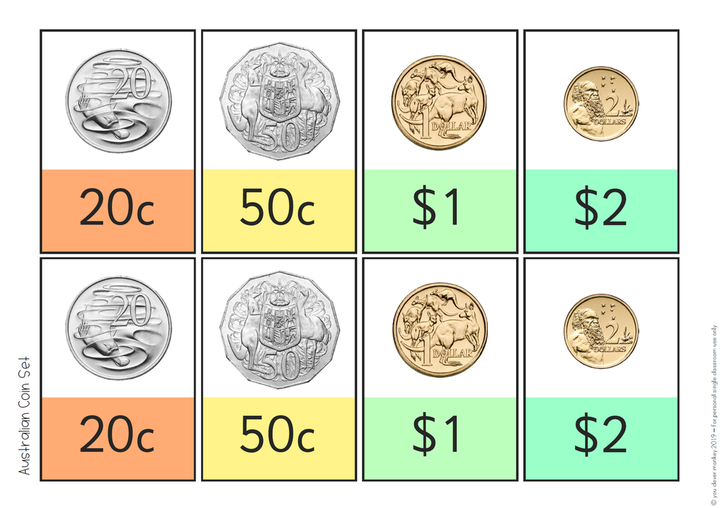 Learning Coin квазикриптовалюта. Australian Coins Set Price.