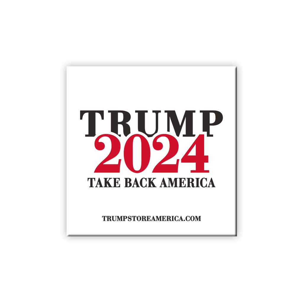 Trump Button "Trump 2024" 4 Color Pack TrumpStoreAmerica