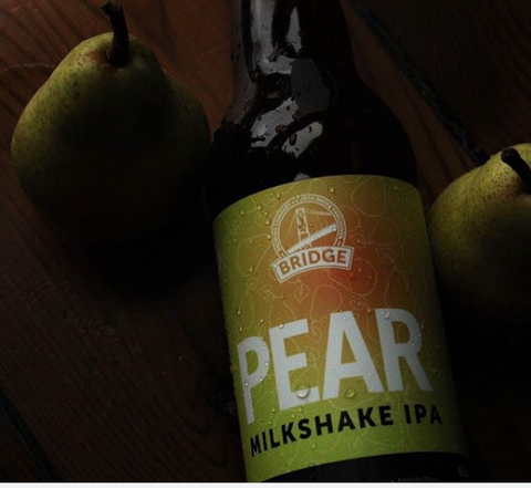 Pear Milkshake IPA Bridge Brewing 