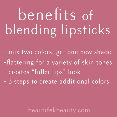 blending lipsticks mix and match two colors