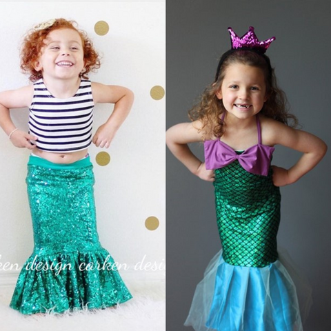 Mermaid costume toddlers